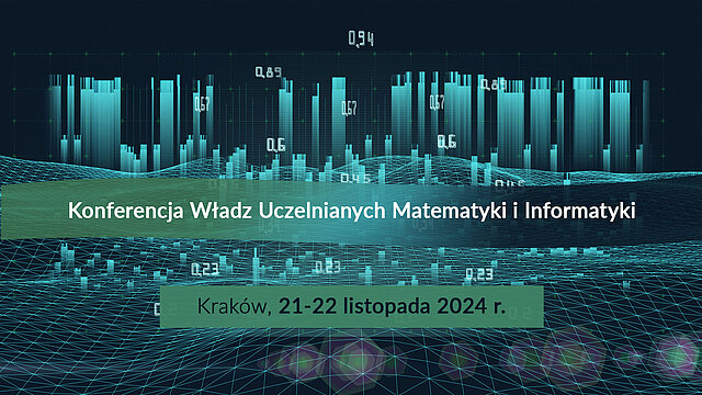 GRAFIKA DEKORACYJNA Z NAZWĄ KONFERENCJI